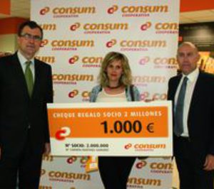 Consum alcanza los 2 M de socios