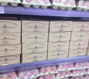 Pazo de Vilane inicia la venta de sus huevos en Condis