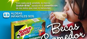 Scotch-Brite colabora con Aldeas Infantiles