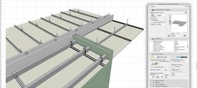 Pladur lanza su catálogo de tabiquería y falsos techos en tecnología BIM