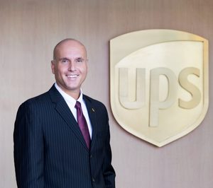 Relevo en la cúpula de UPS Europa