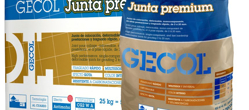 Gecol presenta su junta premium - Noticias de Construcción en