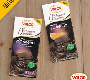 Chocolate Valor 70% Cacao sin azucar