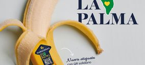 Gabaceras consolida su apoyo a la isla de La Palma con el nuevo sticker de sus plátanos