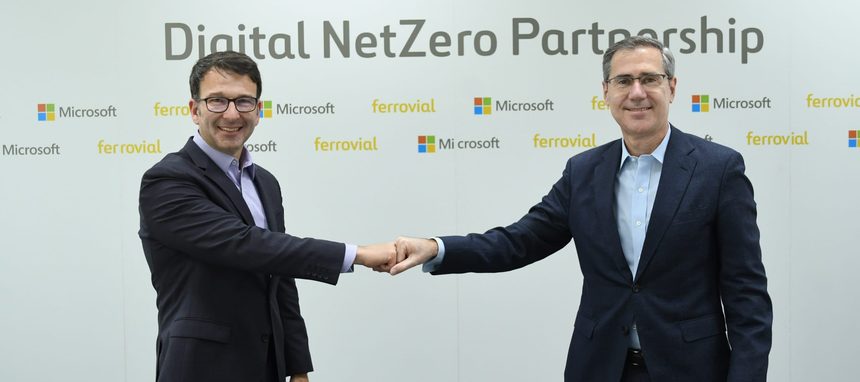 Ferrovial y Microsoft firman alianza para digitalizar la construcción