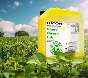 Ricoh presenta su primera tinta de origen vegetal para packaging