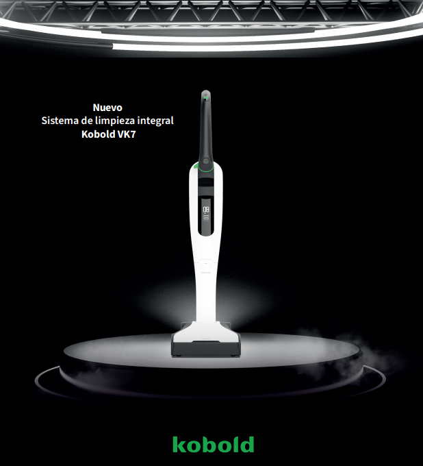 El mejor aspirador sin cable/ Kobold VK7 sistema de higiene para el hogar 