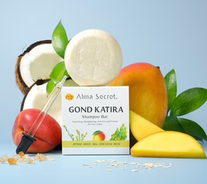 ‘Alma Secret’ presenta ‘Gond Katira’, un champú sólido que cuida el cuero cabelludo