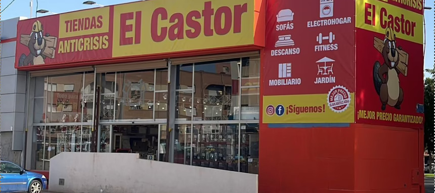 Tiendas Anticrisis El Castor abre un establecimiento y cierra otro