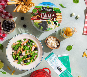 Florette presenta la gama Sabores del Mundo con una primera ensalada que evoca a Italia