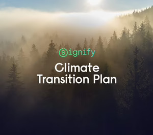 Signify presenta un plan para alcanzar las cero emisiones netas para 2040