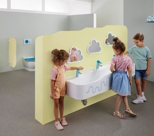 Geberit lanza la nueva serie de baños infantiles Bambini