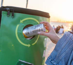 La tasa de reciclado de latas de bebidas de aluminio mejora en tres puntos