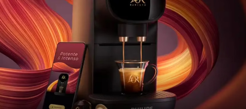 Philips firma la nueva máquina L’Or Barista Creatif