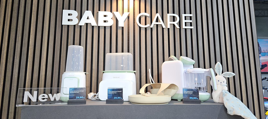 Cecotec Baby Care da sus primeros pasos