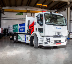 La sinergia entre LDR, Motor Tàrrega y Distriplac permite introducir el nuevo vehículo 100% eléctrico de Renault Trucks