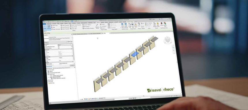 Isaval lanza nuevos objetos BIM sobre su línea de productos ecosostenibles Rheco