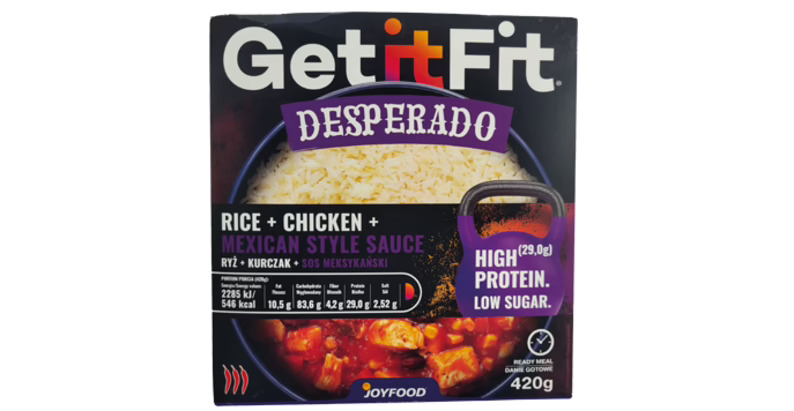 Arroz con pollo y salsa mexicana Get It Fit Desperado [3] 