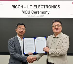 LG se asocia con Ricoh para impulsar la transformación digital de sus clientes B2B