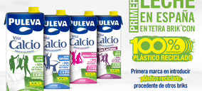 Primera leche en Tetra Brik con 100% de plástico procedente de envases reciclados