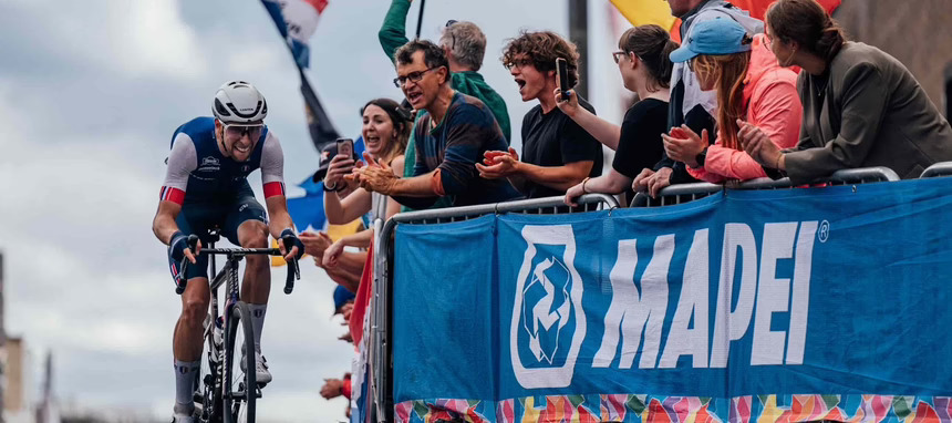 Mapei repite como patrocinador principal de los Campeonatos del Mundo de Carretera y Paraciclismo 2024