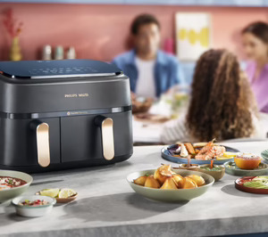 Philips estrena Airfryer Dual Basket con dos cestas de diferentes tamaños