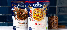 Proasis sigue ensanchando catálogo y lanza muesli y granolas