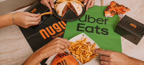 Nugu Burger firma un acuerdo de exclusividad con Uber Eats