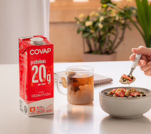 Covap también se suma a la tendencia de la leche con proteínas