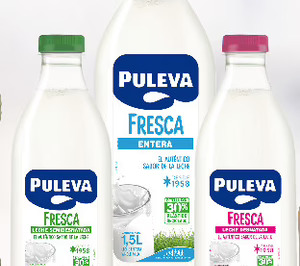 Puleva introduce un 30% de PET reciclado en sus botellas