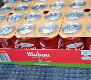 Mahou eliminará el 100% del plástico en las agrupaciones de lata de todas sus marcas antes de finalizar 2024