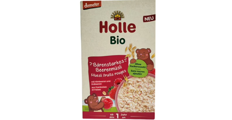 Muesli con frutos rojos Strong as a Bear, de Holle [3]