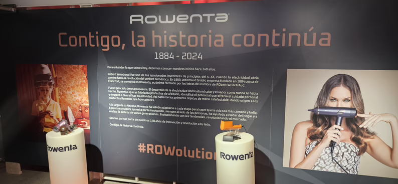 Rowenta celebra 140 años de historia