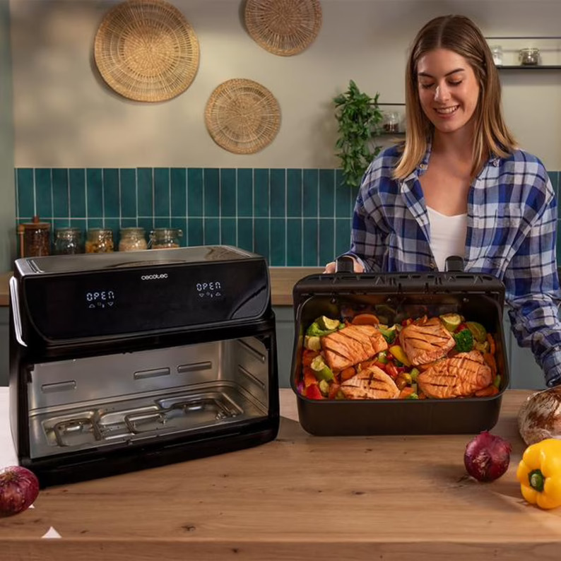 Cecotec lanza Cecofry&Grill Duoheat 10000 con airfryer, grill y plancha