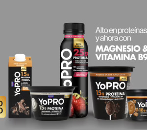 Danone da un giro a su estrategia y reformula YoPRO