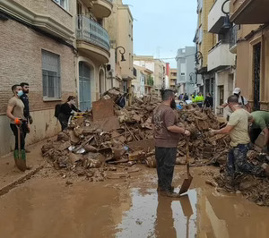 Más de 180 almacenes de materiales y maquinaria para construcción afectados por la DANA en Valencia