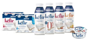 Lactalis Nestlé amplía su gama Nestlé Kéfir con nuevas variedades