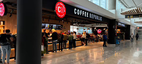 Ibersol lleva la marca Coffee Republic al aeropuerto Adolfo Suárez Madrid-Barajas