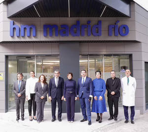 La presidenta de la Comunidad de Madrid, Isabel Díaz Ayuso, inaugura el nuevo Hospital Universitario HM Madrid Río