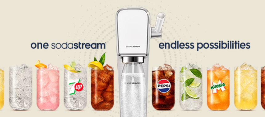 SodaStream ya está disponible en los supermercados Alcampo