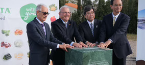 Sakata coloca la primera piedra de su nueva sede para España y Portugal