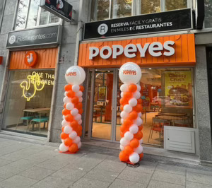 Popeyes alcanza ya los 45 locales en la Comunidad de Madrid