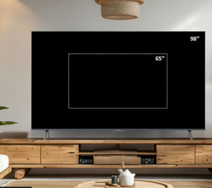 Haier hace su apuesta por la gran pulgada con un TV QLED Full Array de 98