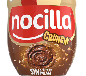 Nocilla presenta la variedad Crunchy, su segundo sabor con textura