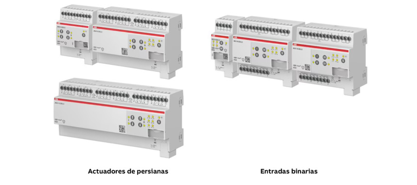 ABB presenta una gama avanzada de actuadores para persianas basados en KNX