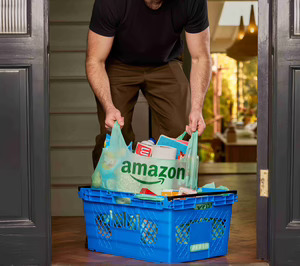 Amazon prueba en España bolsas de la compra biodegradables