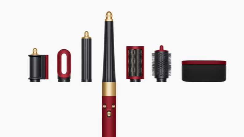 Nueva edición limitada Dyson Red Velvet and Gold