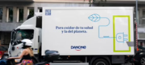 Danone incorpora los primeros camiones 100% eléctricos a su red de distribución