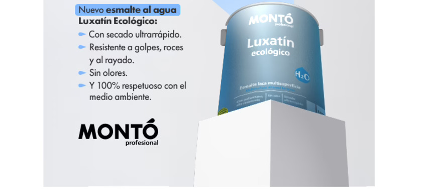 Montó presenta su nuevo esmalte al agua para lacados de alta calidad