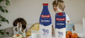 Leche Pascual simplifica su imagen para ser más reconocible en el lineal